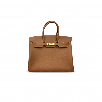 HERMES MASTER BIRKIN 35 GOLD TOGO GOLD HARDWARE (35*25*18cm)